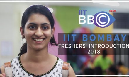 Freshers 2018 Introduction – IIT Bombay